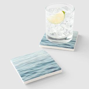 Waving water stone coaster