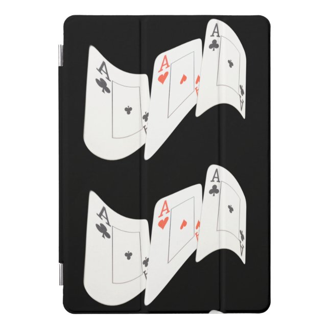 Wavy Aces, iPad Case (Front)