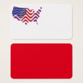 WAVY AMERICAN FLAG (Front & Back)