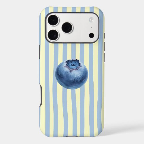 Wavy Blueberry iPhone 17 Pro Max Case