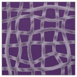 Wavy Checkerboard Ombre Pattern Fabric