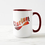 Wavy Clarinet Mug