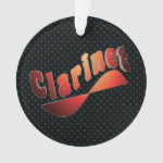 Wavy Clarinet Ornament