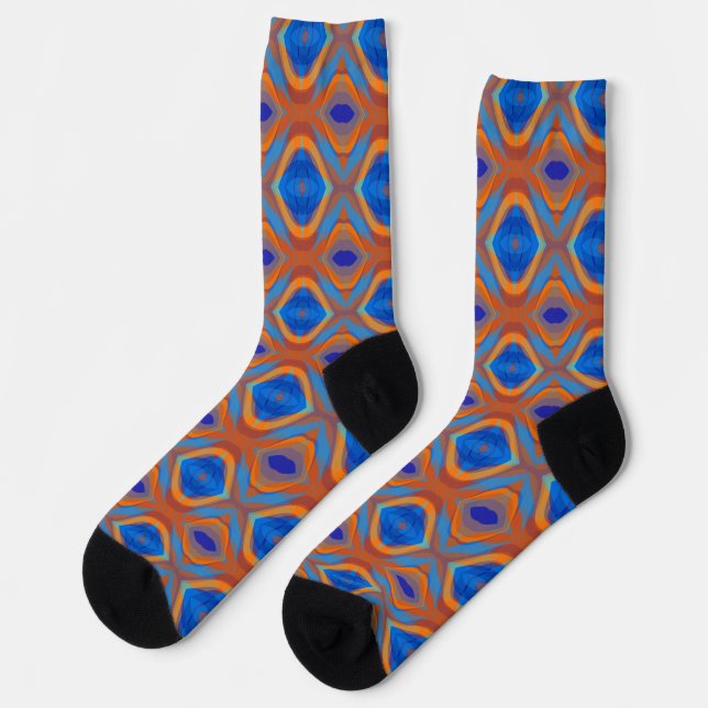 Wavy Colors Socks (Left)