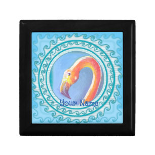 Wavy Flamingo Gift Box