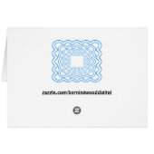 Wavy Frames Cards (Back Horizontal)