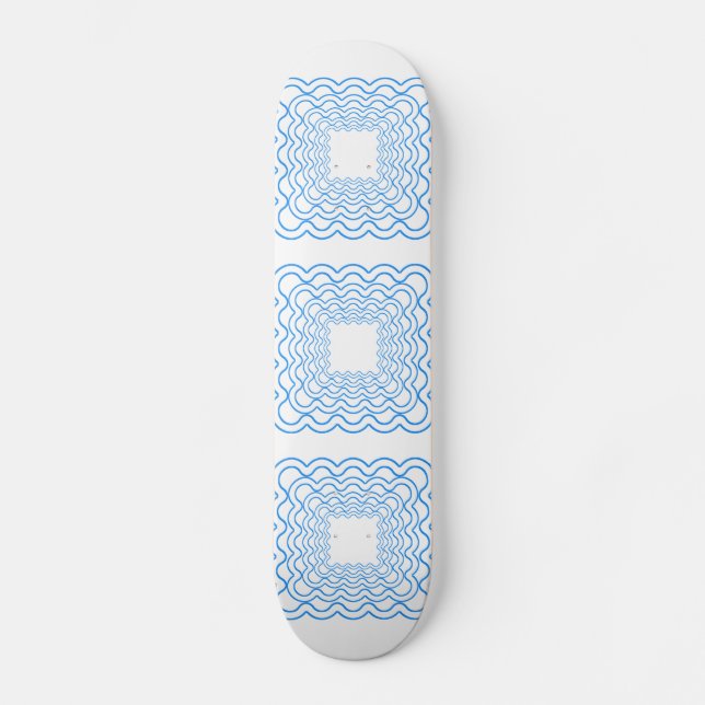Wavy Frames Skateboard Deck (Front)
