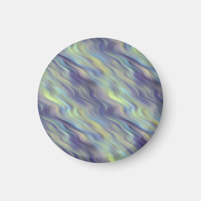 Wavy Lavender Texture Magnet (Front)