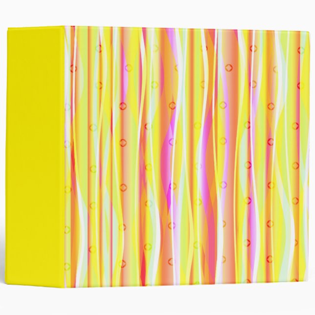 Wavy Lines Binder (Front/Spine)
