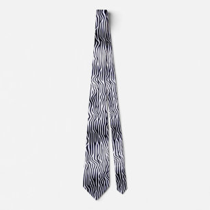 Wavy lines - Hi-Contrast - 02 Neck Tie
