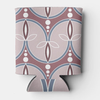 Wavy Lines: Seamless Geometric Vintage. Can Cooler