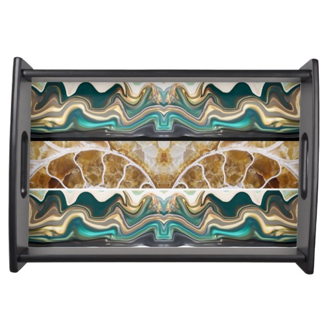 Wavy Love Serving Tray (Front)