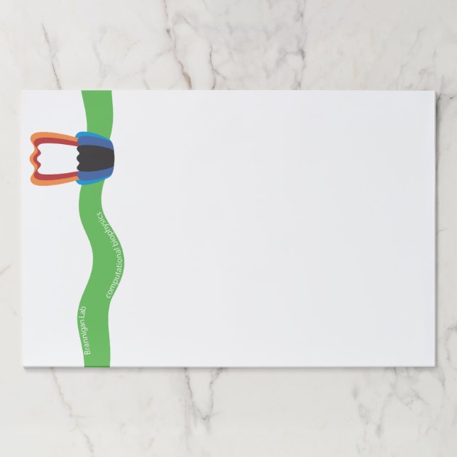 Wavy Membrane Large Tearaway Paper Pad (Front)