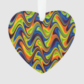 Wavy Multicolor Abstract Ornament