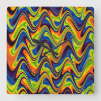 Wavy Multicolor Abstract