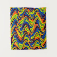 Wavy Multicolor Abstract