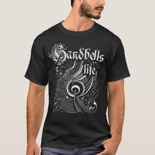 Wavy Music Handbells Life T-Shirt