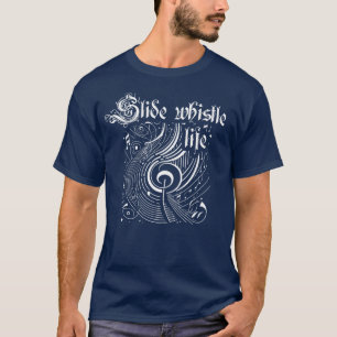 Wavy Music Slide whistle Life T-Shirt