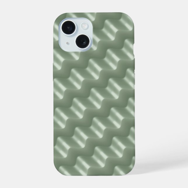 Wavy  Pattern, Abstract Iphone Case (Back)