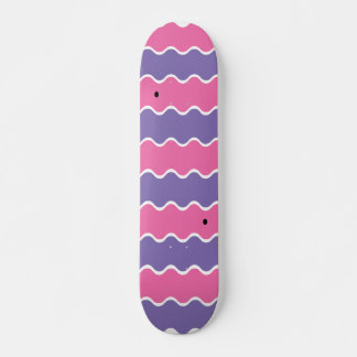 Wavy Pattern Skateboard