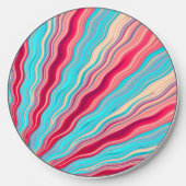 Wavy Perspective Wireless Charger (Front)