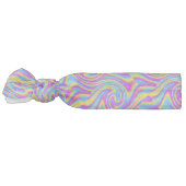 wavy rainbow elastic hair tie (Left)