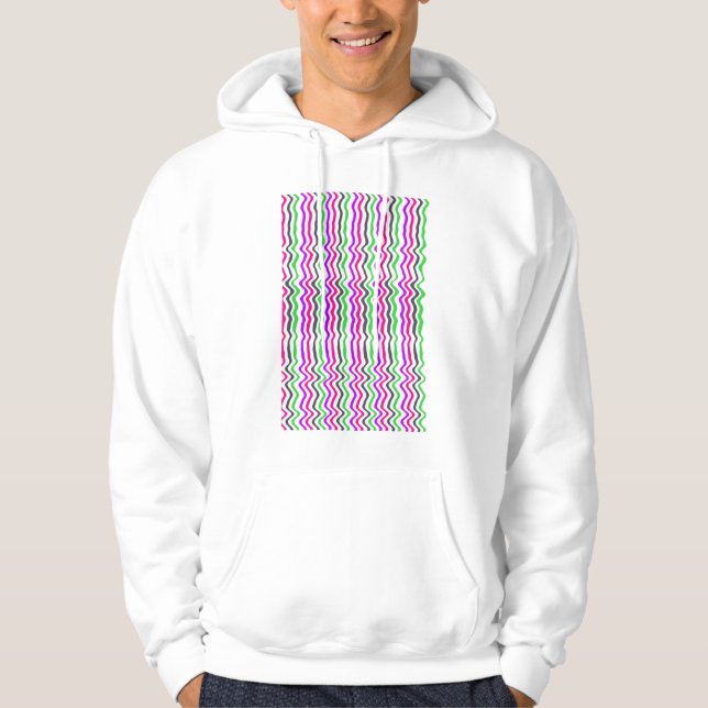Wavy Stripe 2014 Hoodie (Front)