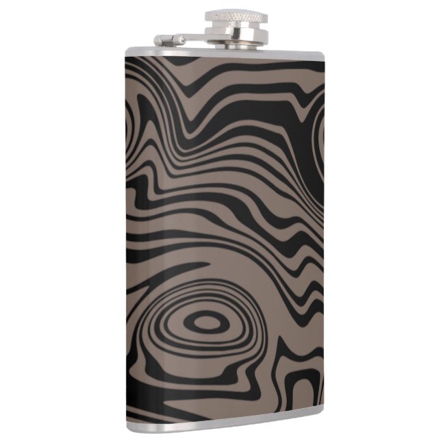 Wavy Striped Flask or Choose Color (Right)