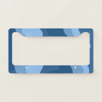 Wavy Stripes Boho Geometric Pattern Blue Simple