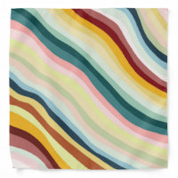Wavy Stripes Colorful Lines