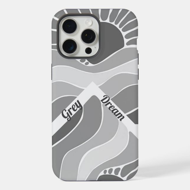 wavy sunshine iphone case (Back)