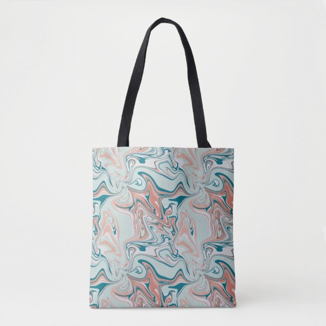 Wavy Tote Bag (Front)