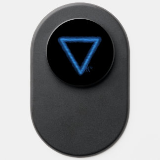 Wavy Water Element Alchemy Symbol PopSocket