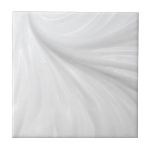 Wavy white cream background tile