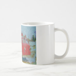 wawa old fire truck by hart coffee mug