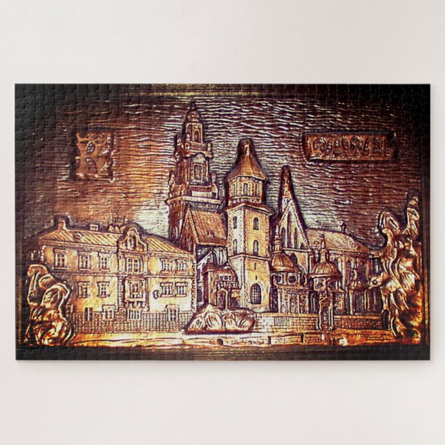 WAWEL CASTLE KRAKOW POLAND 7 JIGSAW PUZZLE (Horizontal)