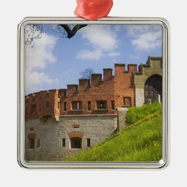 Wawel Castle, Krakow, Poland Metal Ornament (Front)