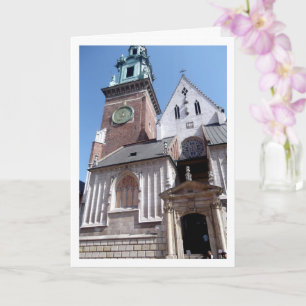 Wawel Cathedral, Kraków, Poland Card