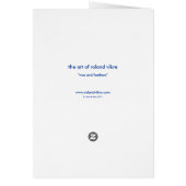 wax and feathers -blank card (Back)