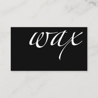 Wax: Brazilian / Bikini Wax Loyalty Card
