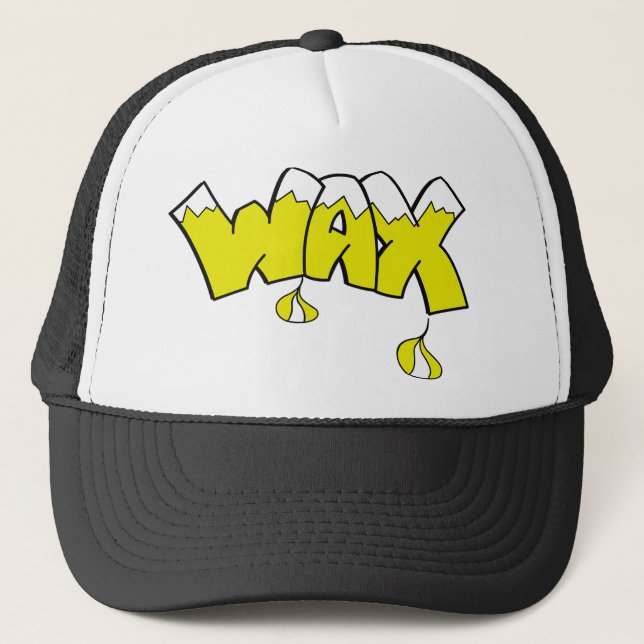 Wax clothing old school hip hop baseball cap  (Front)