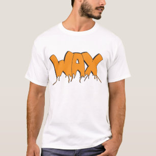 Wax clothing old school hip hop designer T-shirt