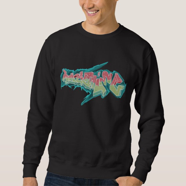 Wax clothing old school hip hop Sweater  (Front)