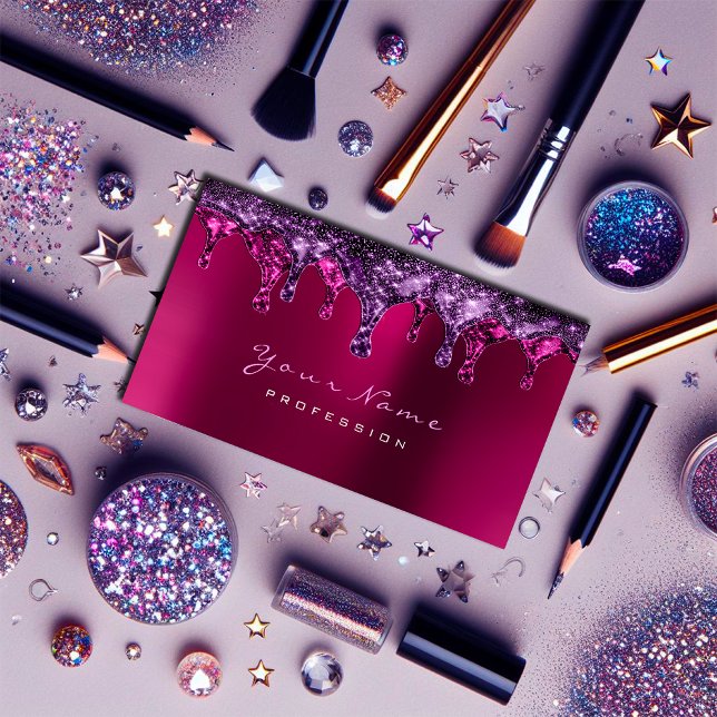 Wax Epilation Pink Depilation Violet Pink Bordeaux Business Card (Wax Epilation Pink Depilation Violet Pink Bordeaux Business Card)