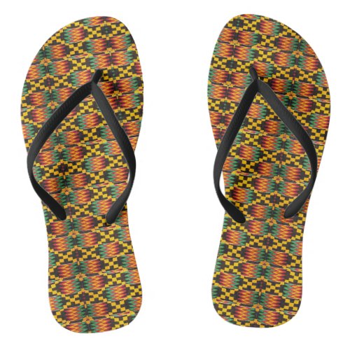 Wax Multicolor Adult Flip Flops Slim Straps Flip Flops