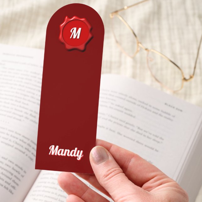 Wax Seal Bookmarks (Hand)