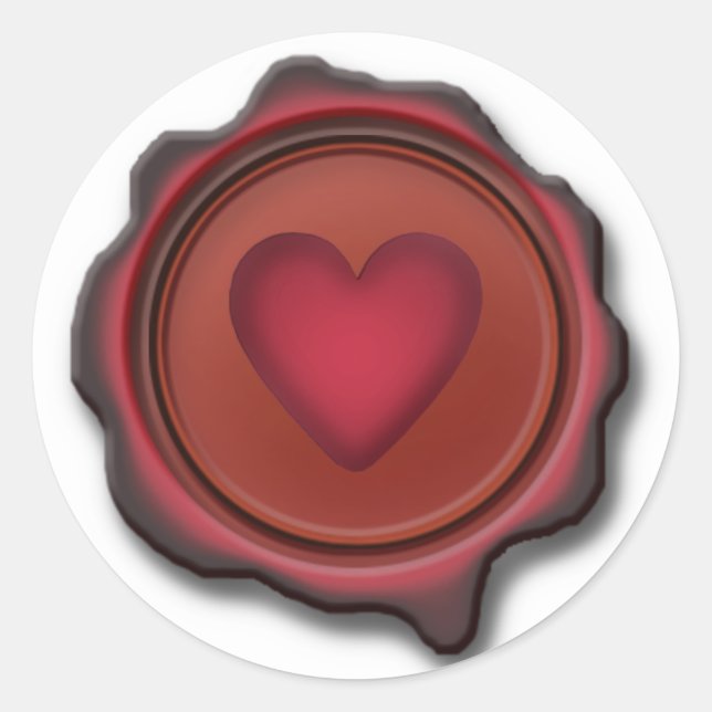 WAX SEAL HEART by SHARON SHARPE (Front)