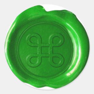 Wax Seal - Irish Green - Celtic III -