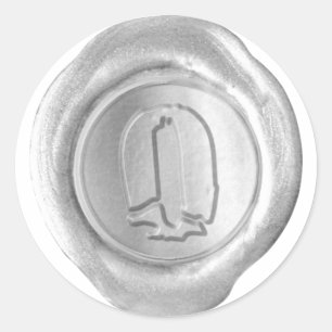 Wax Seal Monogram - Silver - Boulder O -