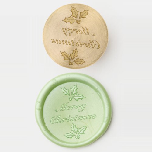 Wax Seal Stamp Kit _ Merry Christmas With Holly